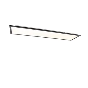 QAZQA Nowoczesna lampa sufitowa czarna z diodą LED 120 cm - Liv - Oprawy, klosze i abażury - miniaturka - grafika 1