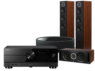 Kino domowe Yamaha RX-A2A + Debut Reference F5 + Debut Reference C5 + MusicCast 50 - Kino domowe - miniaturka - grafika 1