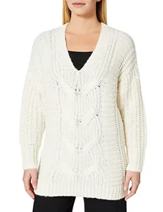 ESPRIT Sweter damski, 110/Off White, XXS - Swetry damskie - miniaturka - grafika 1