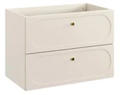 Szafki łazienkowe - Kaszmirowa wisząca szafka pod umywalkę B0-S95 - miniaturka - grafika 1