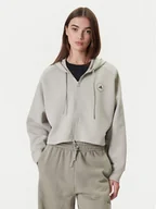 Bluzy damskie - adidas by Stella McCartney Bluza JX6781 Szary Loose Fit - miniaturka - grafika 1