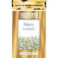Kartki okolicznościowe i zaproszenia - Henry Karnet ramka Dziadek Las - miniaturka - grafika 1