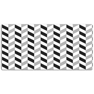 Podkładki na biurko - Mata z nadrukiem na biurko Wzór w jodełkę 120x60 cm, Dywanomat - miniaturka - grafika 1