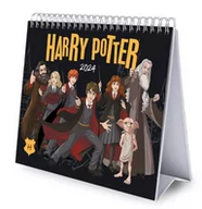 Kalendarze - Harry Potter - biurkowy kalendarz 2024 - miniaturka - grafika 1