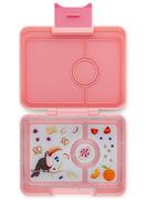 Lunch boxy - Śniadaniówka / lunchbox dziecięcy Yumbox Snack - coco pink / tucan tray - miniaturka - grafika 1