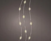 Oświetlenie świąteczne - Kaemingk Łańcuch dekoracyjny LED 95 cm ciepły biały KAEMINGK - miniaturka - grafika 1