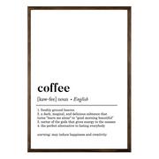 Plakaty - Plakat w ramie 50x70 cm Coffee – Wallity - miniaturka - grafika 1