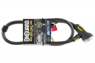 OnGuard Zamknięcie ONGUARD Akita 8039 Linka - 12mm 120cm - 5 x Klucze z kodem (Z0079) - Zabezpieczenia do roweru - miniaturka - grafika 1