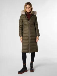 Tommy Hilfiger Płaszcz puchowy damski Kobiety zielony jednolity, S - Płaszcze damskie - miniaturka - grafika 1