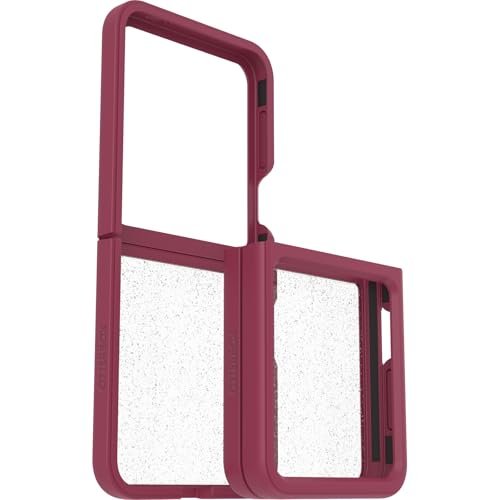 OtterBox Thin Flex Case do Samsung Galaxy Z Flip6, Wstrząsoodporny, Elegancki Dwuczęściowy Futerał Ochronny, Testowany Zgodnie ze Standardem Wojskowym, Czerwone