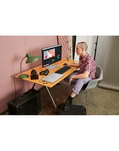 hp consumer D-E Layout - HP 230 Wireless Mouse and Keyboard Desktop Set Black - Klawiatury - miniaturka - grafika 1