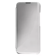 Etui i futerały do telefonów - Etui Clearview Xiaomi Redmi 10C z osłoną lusterka Podstawka wideo w kolorze srebrnym - miniaturka - grafika 1