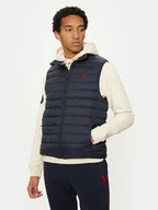 Kamizelki męskie - U.S. Polo Assn. Kamizelka MUP3267 Granatowy Regular Fit - miniaturka - grafika 1
