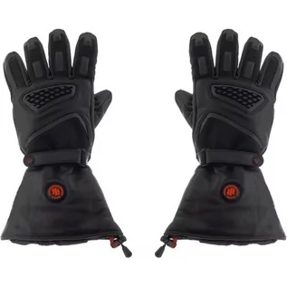 Rękawice narciarskie - Glovii ogrzewane rękawice motocyklowe rozm L czarne GS1L - grafika 1