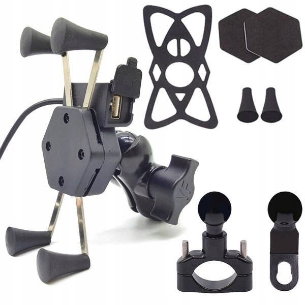 Freedconn Mc7cl Uchwyt na Telefon Usb 2.1a Motocyklowy