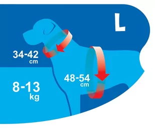 Szelki air comfort L czerwone - Szelki dla psów - miniaturka - grafika 2
