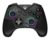 Kontrolery gier na PC - MSI FORCE PRO W CONTROLLER Czarny USB 2.0 Gamepad Analogowa/Cyfrowa Android, PC, Xbox One S, Xbox One X, Xbox Series S, Xbox Series X - miniaturka - grafika 1