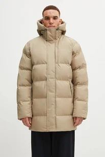 Helly Hansen kurtka ALBY PUFFY PARKA kolor beżowy zimowa 54133. - Kurtki i kamizelki sportowe męskie - miniaturka - grafika 1