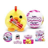 Lalki dla dziewczynek - Zuru Mini Brands Snackles Miękki Pluszak Z Przekąską Kula Niespodzianka - miniaturka - grafika 1