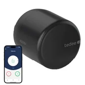 Systemy inteligentnych domów - Zamek elektroniczny TEDEE GO2 TLV2.0BA Czarny - miniaturka - grafika 1