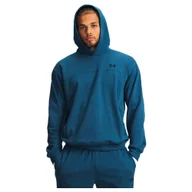 Bluzy męskie - Bluza męska Under Armour Rival LW Hoodie Wham Blue/Black L - miniaturka - grafika 1