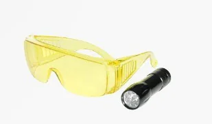 OPTIMA LAMPA UV 9 Led (3 BATERIE AAA) + OKULARY OPTA.NA.LA.1230 - Akcesoria do klimatyzacji i ogrzewania - miniaturka - grafika 1