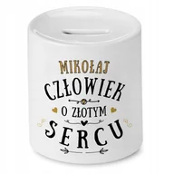 Skarbonki - Dla Skrzydłowego Skarbonka na Urodziny Na Prezent z Nadrukiem ze Zdjęciem + Opakowanie na prezent (wzór 01) - miniaturka - grafika 1