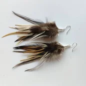 Kolczyki - PIÓRKO kolczyki - miniaturka - grafika 1