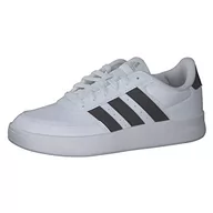 Trampki damskie - adidas BREAKNET 2.0, Trampki damskie, Ftwr White/Core Black/Silver Met, 42 2/3 EU, Ftwr White Core Black Silver Met, 42.5 EU - miniaturka - grafika 1