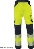 Odzież robocza - Delta Plus Spodnie Stretch - pomarańczowy fluo-granatowy 2XL - miniaturka - grafika 1