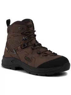 Keen Trekkingi Karraig Mid Wp 1020754 Brązowy - Buty trekkingowe męskie - miniaturka - grafika 1