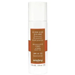 Sisley Super Soin Solaire Youth protector Body Oil SPF 15 Olejek w sprayu do opa - Balsamy i kremy do opalania - miniaturka - grafika 2