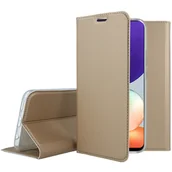 Etui i futerały do telefonów - Dux Ducis Skin Pro kabura etui pokrowiec z klapką Samsung Galaxy A22 4G złoty - miniaturka - grafika 1