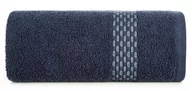 Ręczniki - Ręcznik 70 x 140 Kąpielowy Frotte Riva 07 Granat - miniaturka - grafika 1