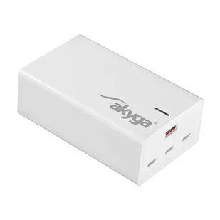 Ładowarka USB AK-CH-25 USB-A + 3x USB-C PD 5-28V / max. 5A 140W Quick Charge 3.0 GaN - Ładowarki do telefonów - miniaturka - grafika 1