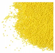 Dodatki do ciast w proszku - POSYPKA CUKROWA na tort MACZKI dekoracje URODZINY żółty OZDOBA NA TORT 75g - miniaturka - grafika 1