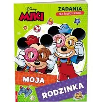 Ameet Disney Miki. Zadania dla bystrzaków Moja rodzinka praca zbiorowa - Książki edukacyjne - miniaturka - grafika 1