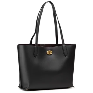 Torebki damskie - Torebka COACH - Pbbl Willow Tote C0689 B4/BK B4/Black - grafika 1