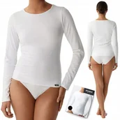 Koszulki i topy damskie - Podkoszulka Damska z Długim Rękawem Dopasowana ATLANTIC BLV-200 - S - miniaturka - grafika 1