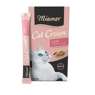 Przysmaki dla psów - Miamor Cat Snack Krem z łososia 11 x 6 x 15 g - miniaturka - grafika 1