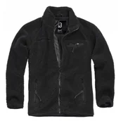 Odzież taktyczna i umundurowanie - Bluza Polarowa BRANDIT Teddyfleece Jacket - Czarna XL - miniaturka - grafika 1