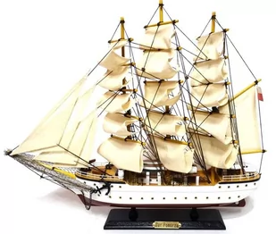 Model żaglowca - Dar Pomorza - Figurki dekoracyjne - miniaturka - grafika 1