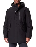 Kurtki męskie - Schott NYC Parka Męska, czarny, XL - miniaturka - grafika 1
