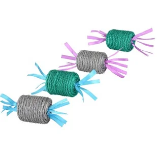 FIT+FUN Sizalowy cukierek Zabawka - Zabawki dla kotów - miniaturka - grafika 1
