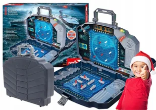 Gra Planszowa Elektroniczna Gra W Okręty Statki Efekty Świetlne I Dźwiękowe - Gry planszowe - miniaturka - grafika 1