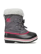 Buty dla dziewczynek - Sorel Śniegowce Childrens Yoot Pac™ Nylon Wp NC1962-561 Fioletowy - miniaturka - grafika 1