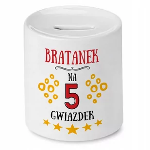 Skarbonka Dla Bratanka Urodziny Imieniny Prezent z Nadrukiem ze Zdjęciem - Skarbonki - miniaturka - grafika 1