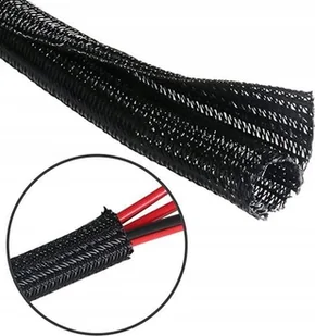 Organizer Wobell Otulina na przewody Czarny 1 sztuka - Maskownice do kabli - miniaturka - grafika 1