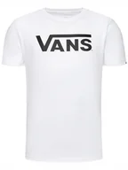 Koszulki męskie - T-Shirt Classic Biało/Czarny VANS VN000GGGYB21 XS - miniaturka - grafika 1