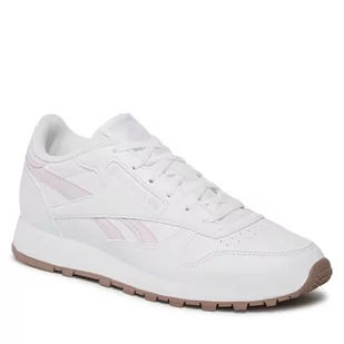 Buty Reebok Classic Leather Shoes HQ1496 Biały - Buty sportowe damskie - miniaturka - grafika 1